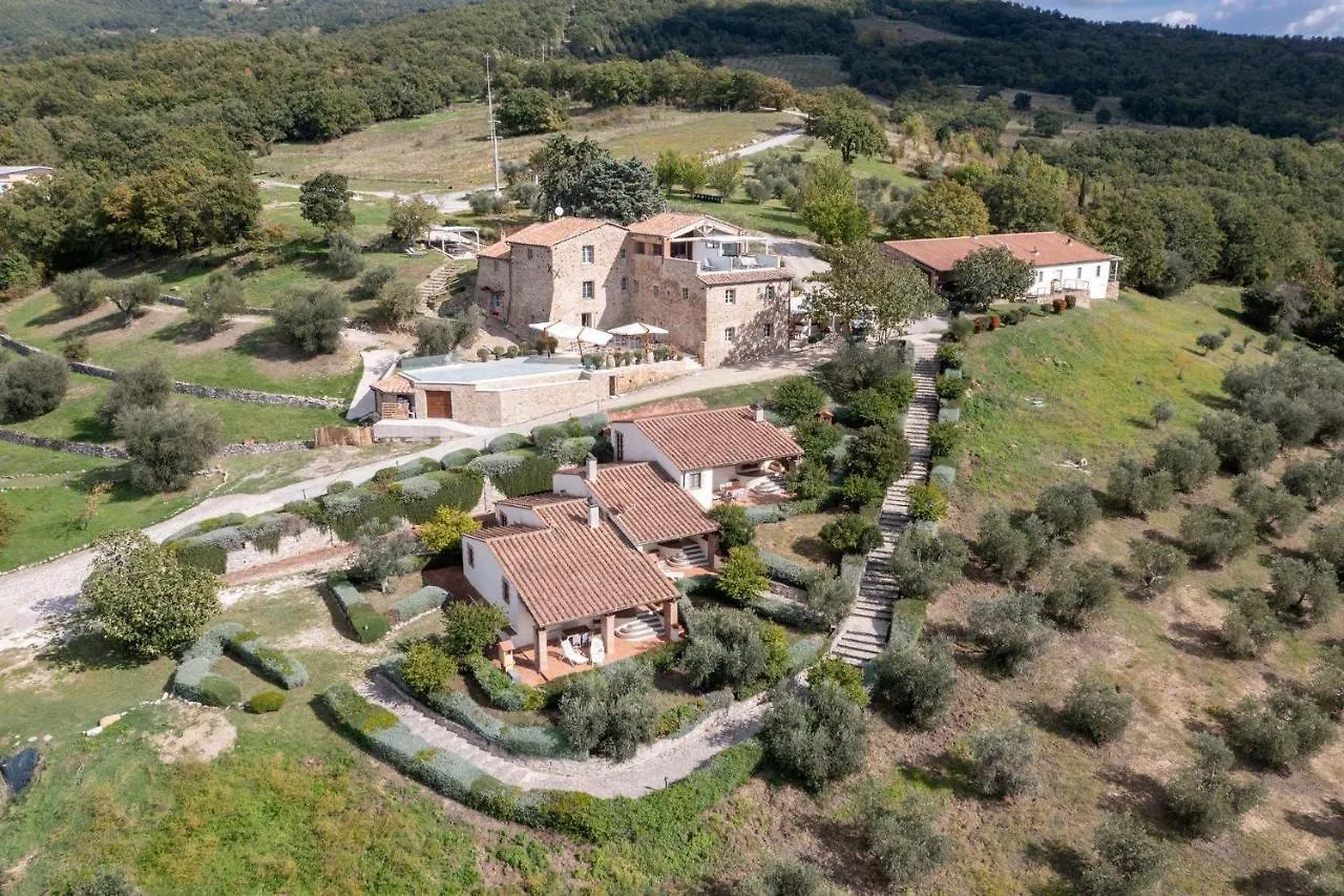 Vila Letizia Roccalbegna Itálie